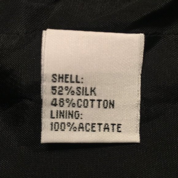 Talbots Blue Jacket & Black Skirt Ensemble Size 8 - Picture 9 of 13